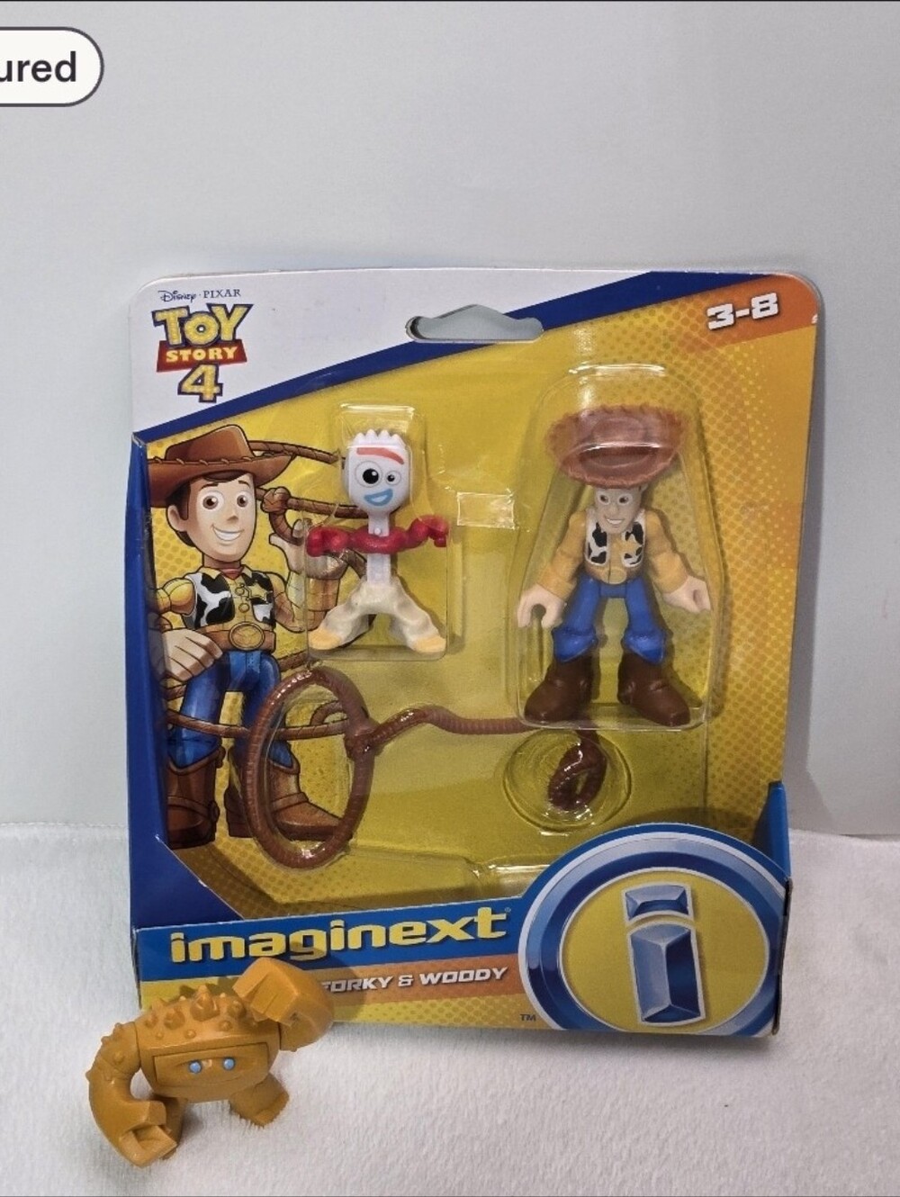Fisher Price Imaginext Toy Story Woody Forky and Chunk Kids Handheld Toys